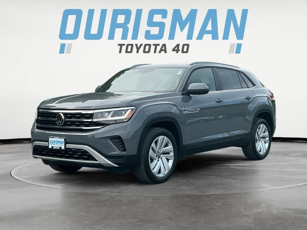 Used 2022 Volkswagen Atlas Cross Sport SE w/Tech with VIN 1V2KC2CAXNC223781 for sale in Frederick, MD