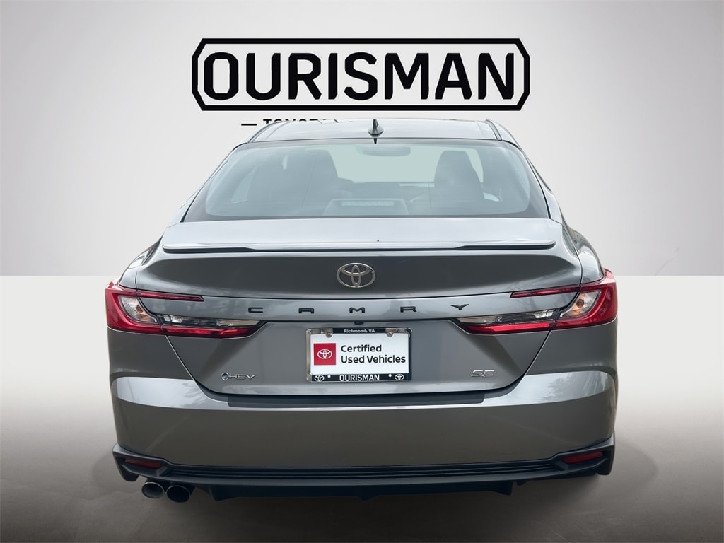 Certified 2025 Toyota Camry SE Sedan