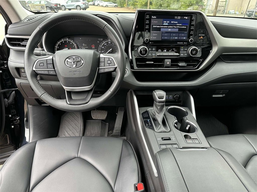 Certified 2022 Toyota Highlander XLE with VIN 5TDGZRBH2NS575331 for sale in Henrico, VA