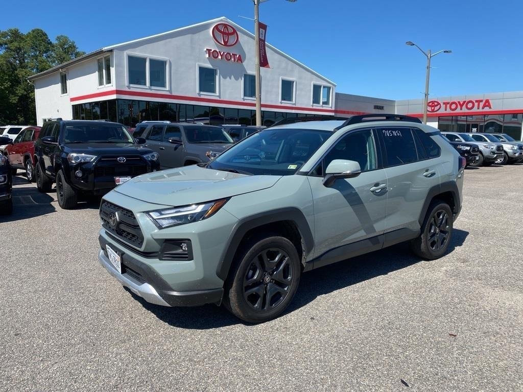 Certified 2022 Toyota RAV4 Adventure with VIN 2T3J1RFV4NW271493 for sale in Henrico, VA