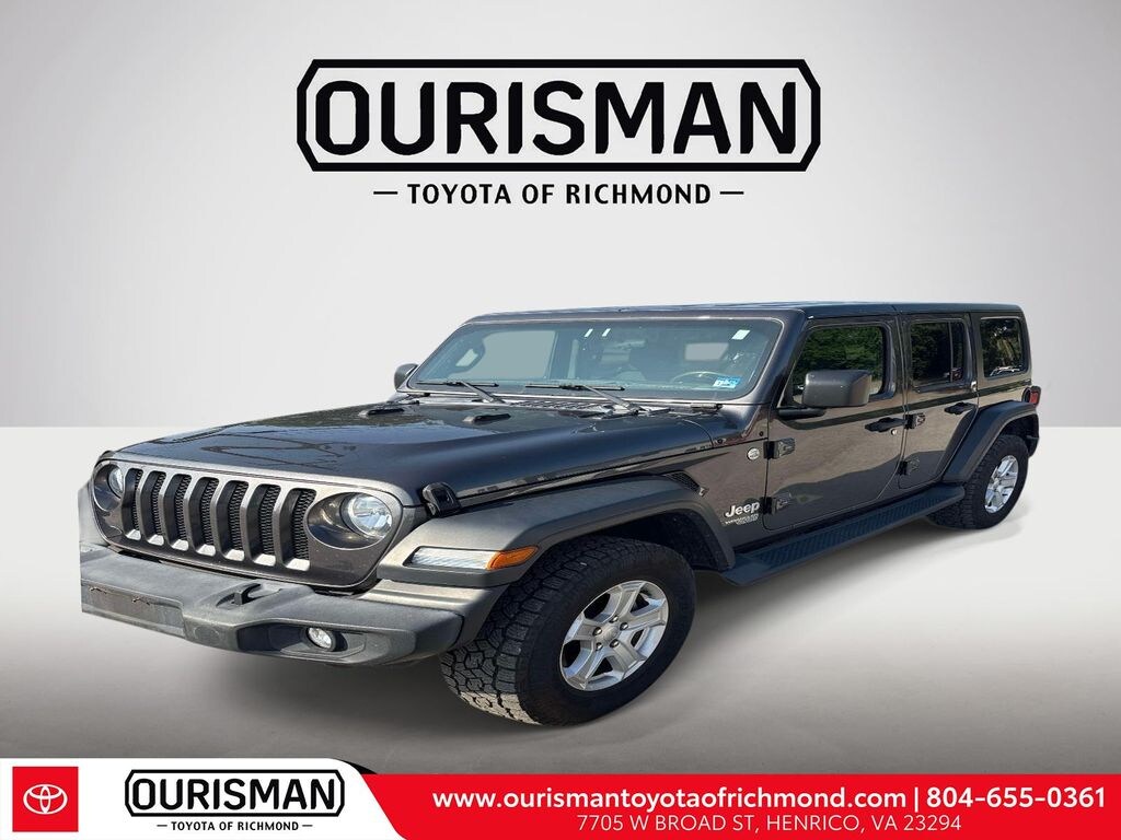Used 2018 Jeep Wrangler Unlimited Sport S SUV