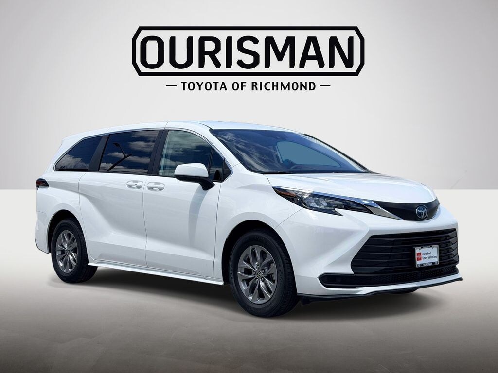 Certified 2024 Toyota Sienna LE Minivan/Van
