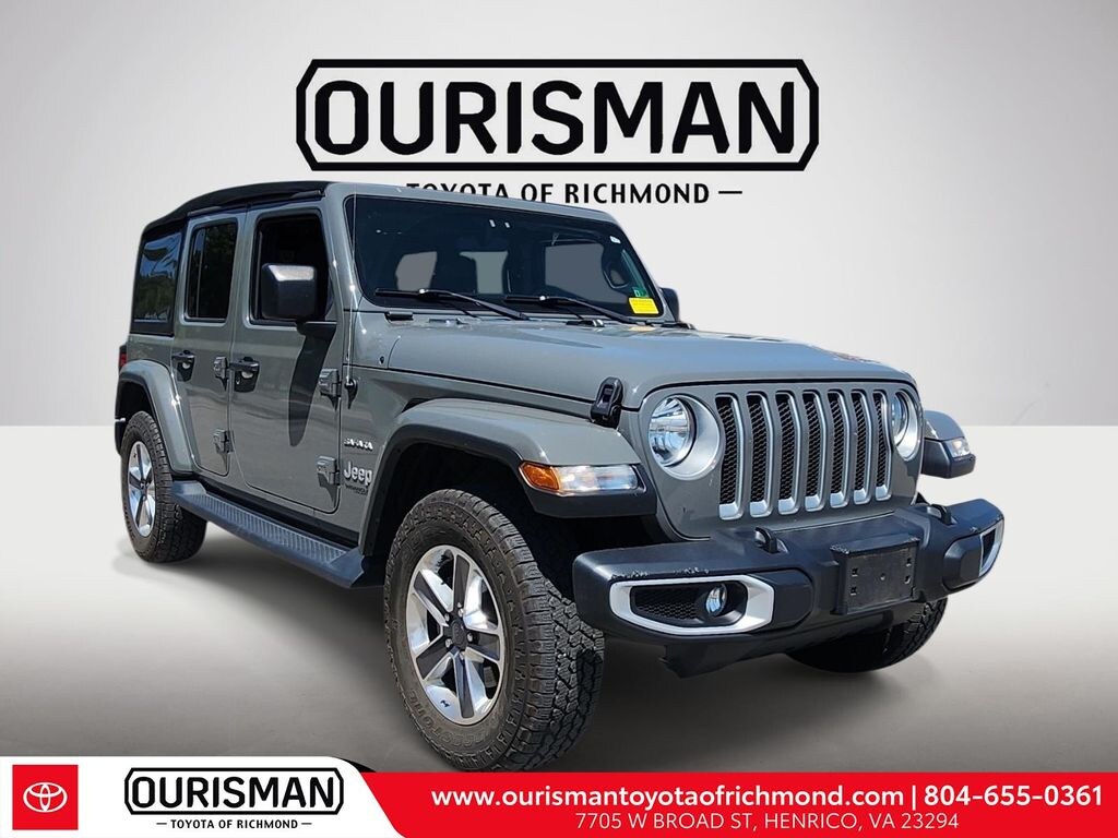 Used 2020 Jeep Wrangler Unlimited Sahara SUV