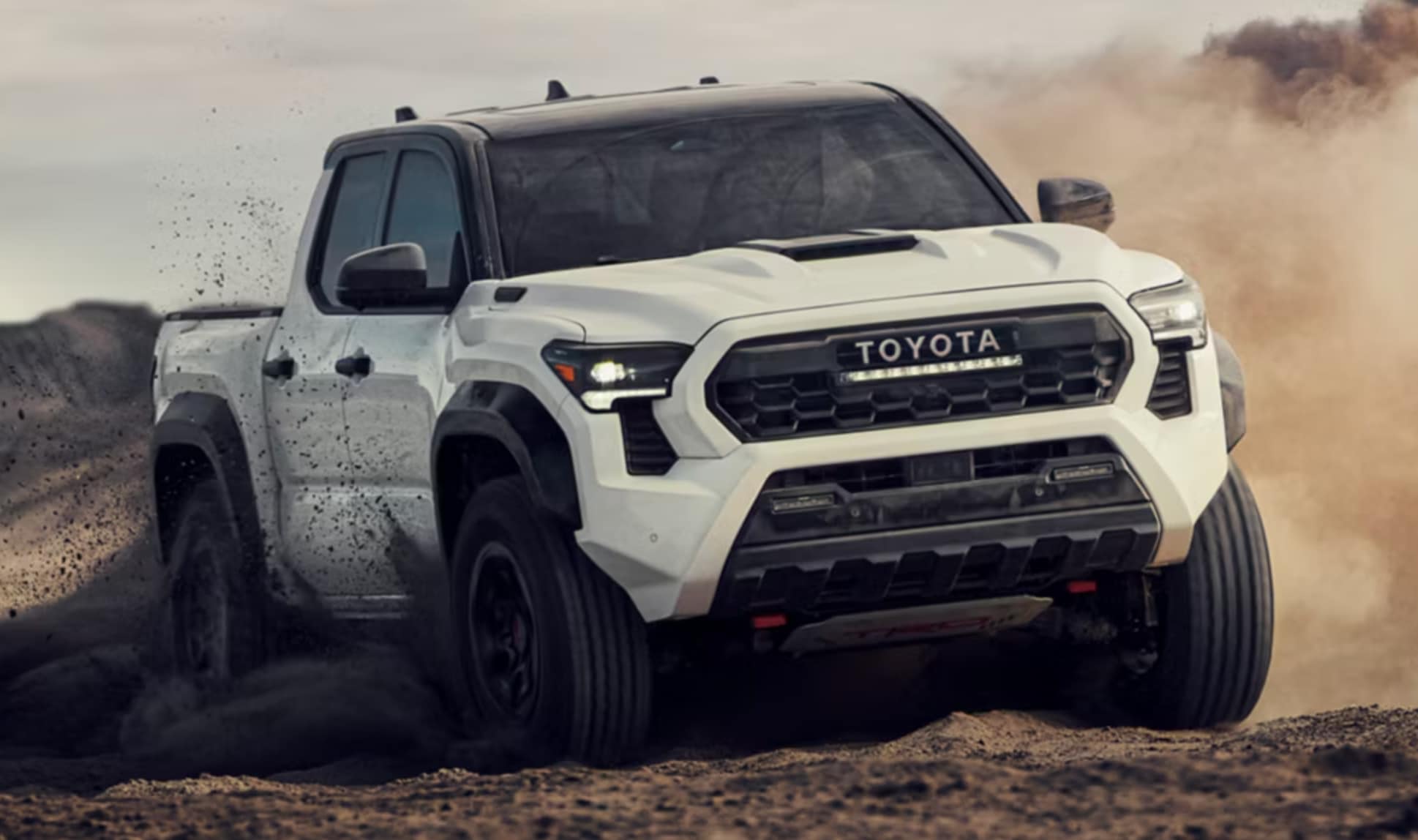 2026 Toyota Tacoma driving off-road