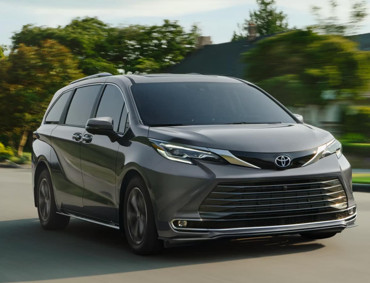 2026 Toyota Sienna driving