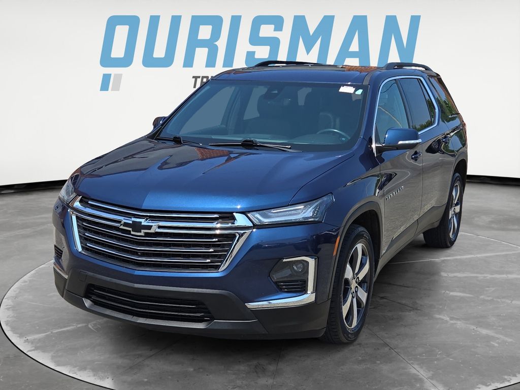 Used 2022 Chevrolet Traverse 3LT with VIN 1GNEVHKW9NJ150334 for sale in Newark, DE