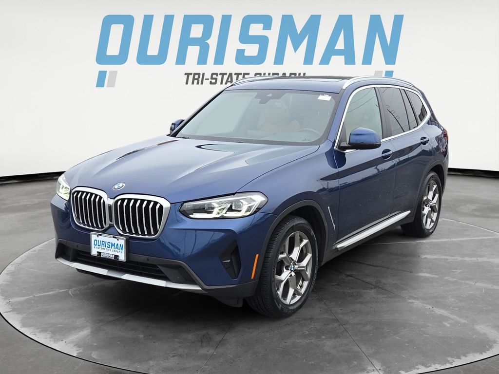 Used 2022 BMW X3 30i with VIN 5UX53DP02N9K79768 for sale in Newark, DE