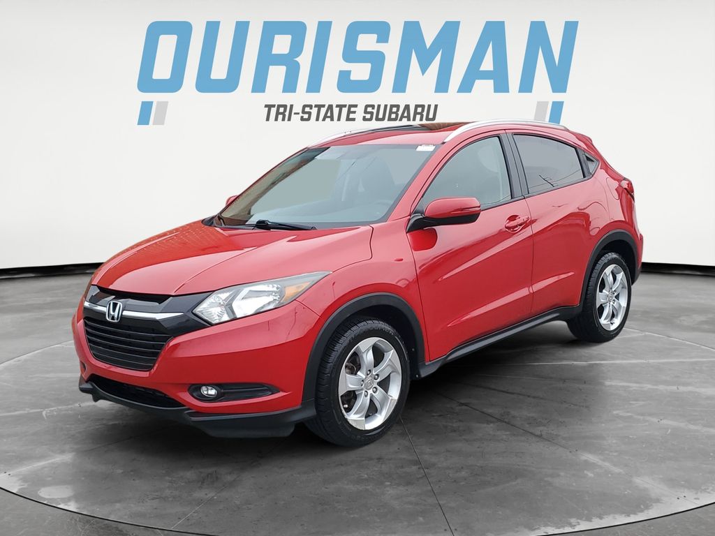 Used 2016 Honda HR-V EX-L with VIN 3CZRU6H7XGM735411 for sale in Newark, DE