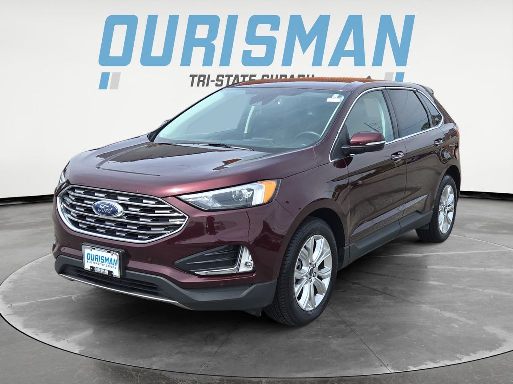 Used 2022 Ford Edge Titanium with VIN 2FMPK4K93NBB03622 for sale in Newark, DE