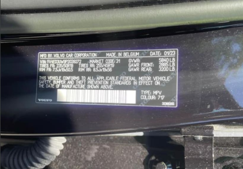 Used 2023 Volvo XC40 Plus with VIN YV4ED3UW9P2039272 for sale in Bethesda, MD