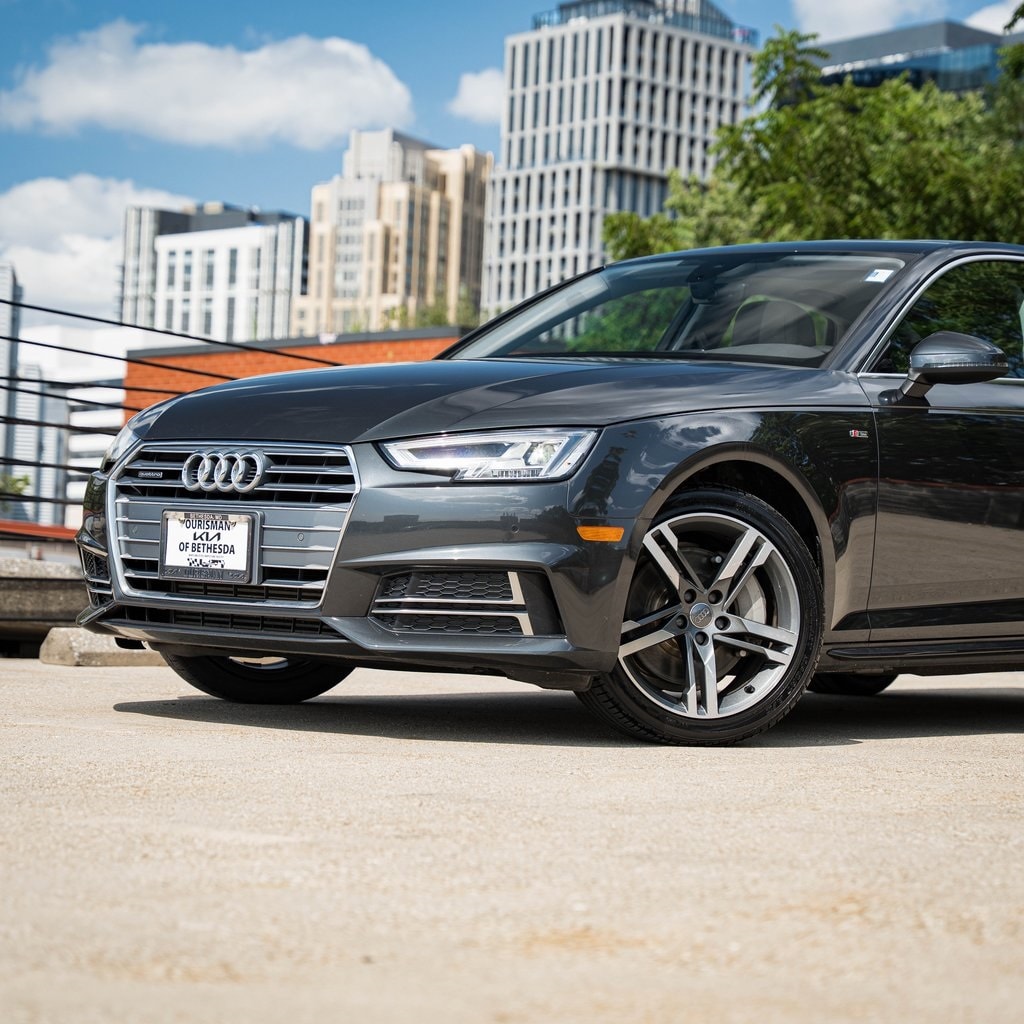 Used 2018 Audi A4 Premium Plus with VIN WAUENAF44JN011687 for sale in Bethesda, MD