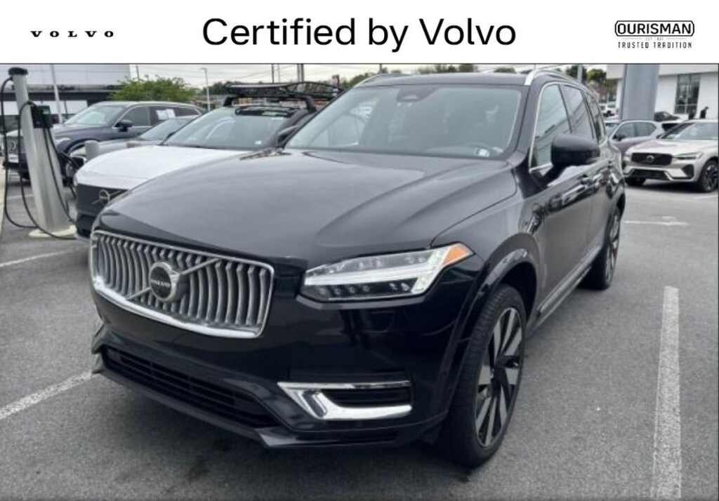 Certified 2024 Volvo XC90 plug-in hybrid T8 Plus Bright Theme 7 Passenger SUV