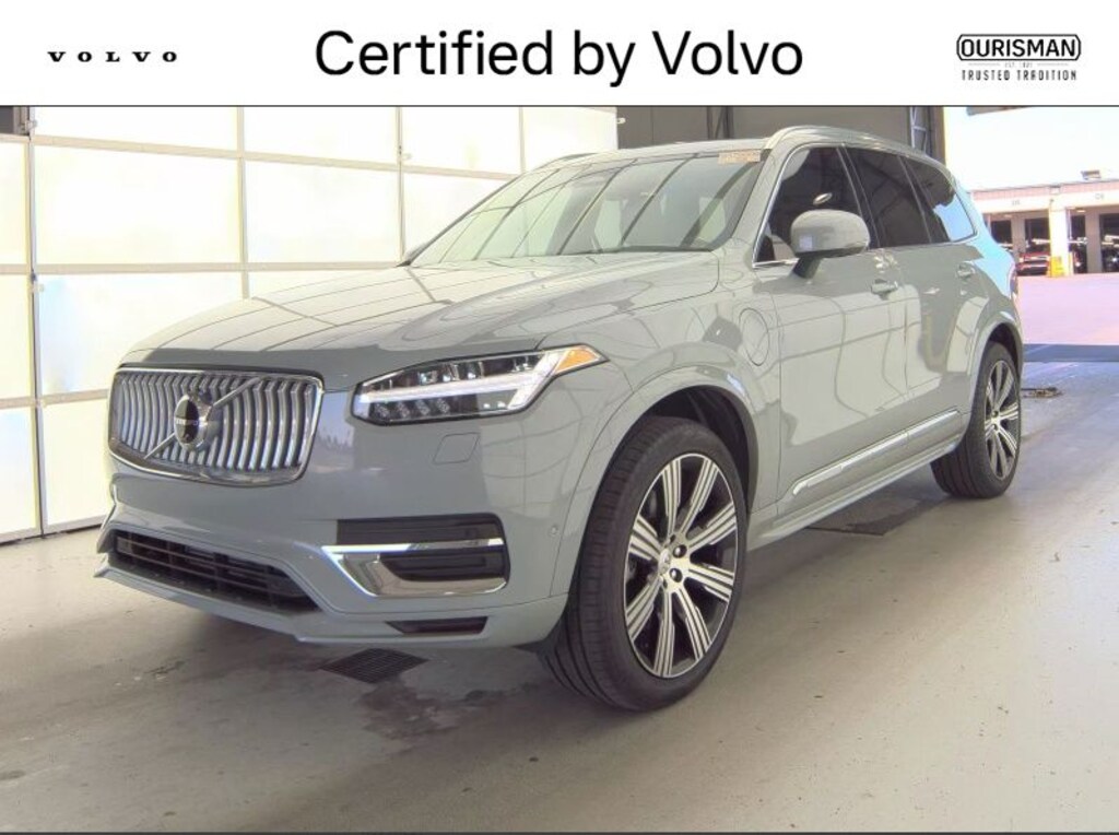 Certified 2024 Volvo XC90 plug-in hybrid T8 Plus Bright Theme 7 Passenger SUV