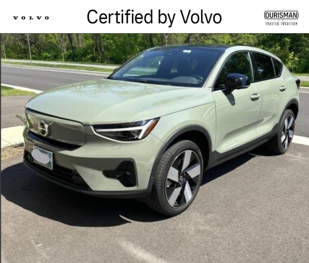 Certified 2023 Volvo C40 Recharge Pure Electric Ultimate SUV