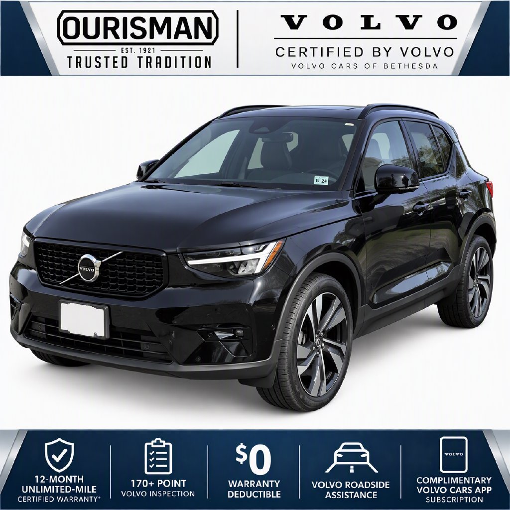 Certified 2024 Volvo XC40 B5 Plus Dark Theme SUV