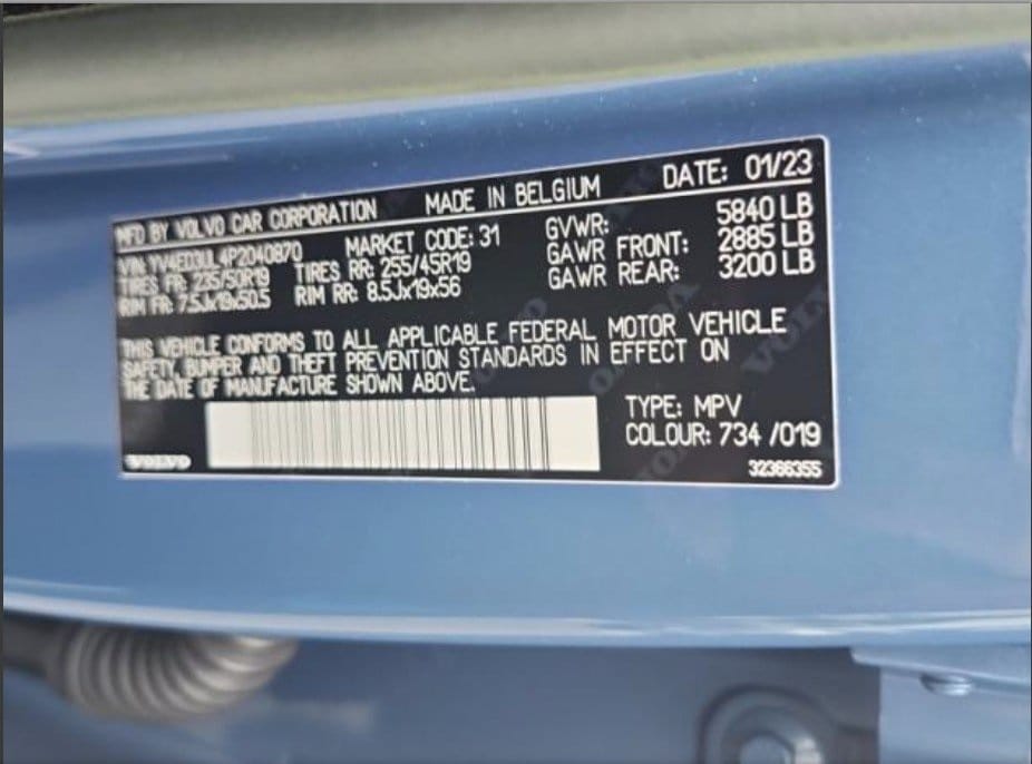 Used 2023 Volvo XC40 Plus with VIN YV4ED3UL4P2040870 for sale in Bethesda, MD