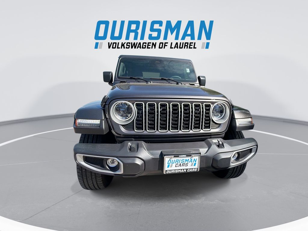 Used 2025 Jeep Wrangler 4xe Sahara 4XE with VIN 1C4RJXP68SW583862 for sale in Laurel, MD