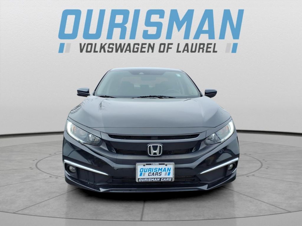 Used 2019 Honda Civic EX with VIN JHMFC1F3XKX014585 for sale in Laurel, MD