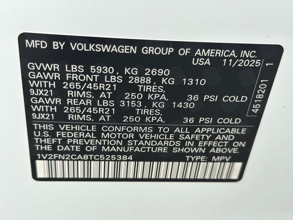 2026 Volkswagen Atlas SEL Premium R-Line - Photo 23