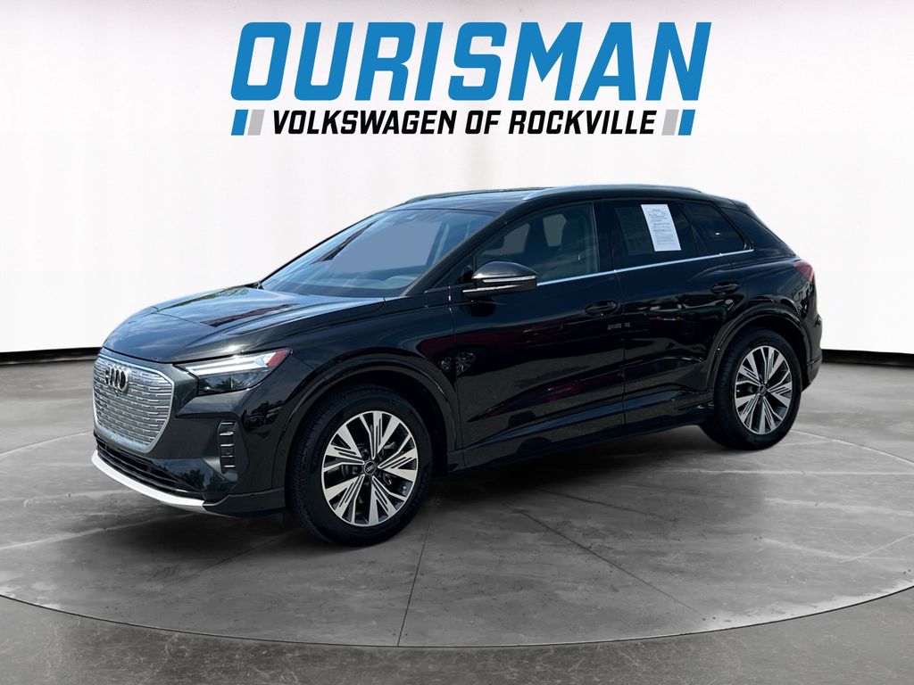Used 2023 Audi Q4 e-tron Premium Plus with VIN WA1BCBFZ8PP015892 for sale in Rockville, MD
