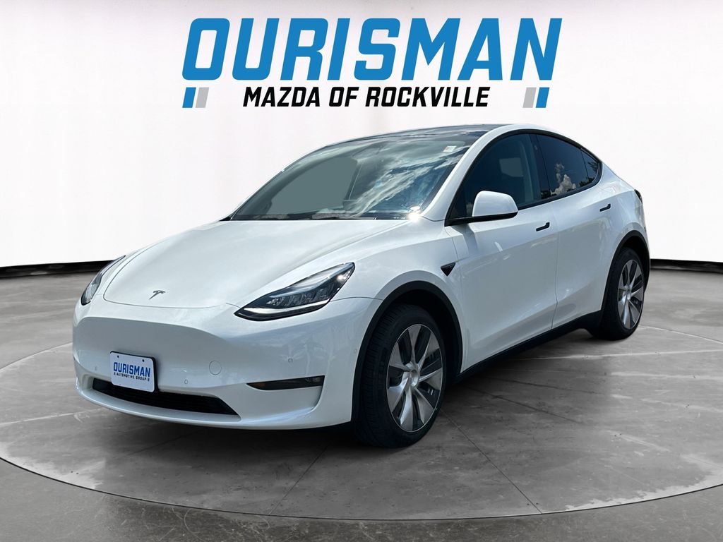 Used 2022 Tesla Model Y Long Range with VIN 7SAYGDEE1NF331501 for sale in Rockville, MD