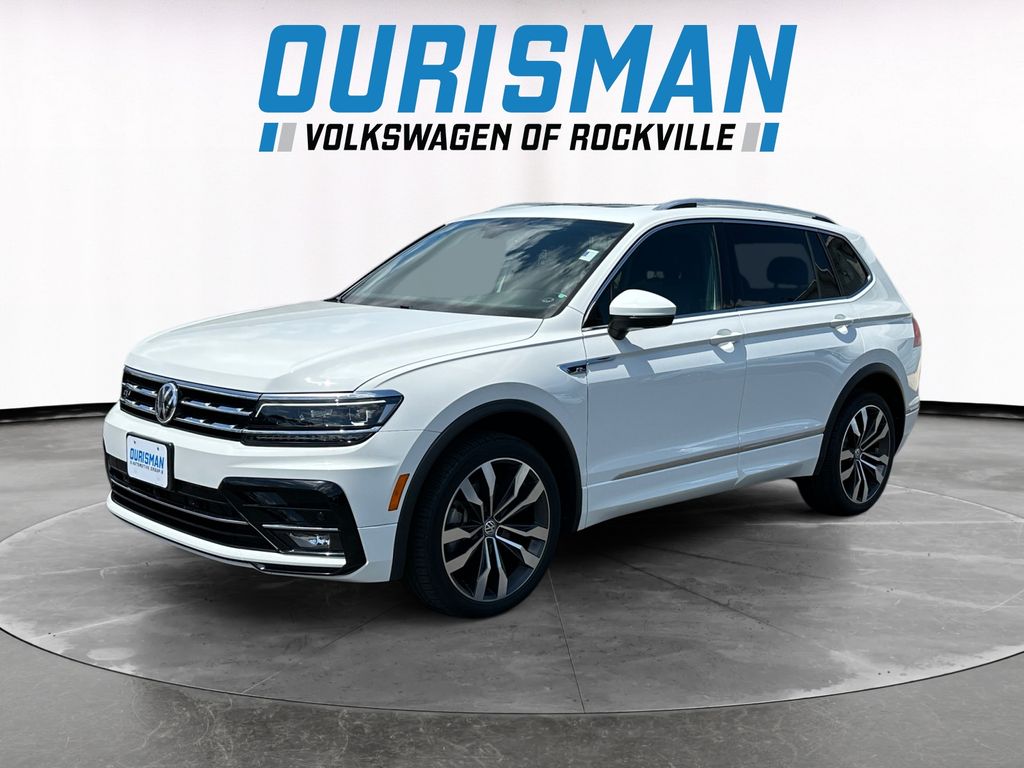 Used 2021 Volkswagen Tiguan SEL Premium R-Line with VIN 3VV4B7AX5MM031362 for sale in Rockville, MD