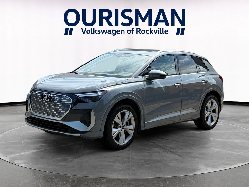 Used 2023 Audi Q4 e-tron Premium Plus with VIN WA1L2BFZ4PP048766 for sale in Rockville, MD