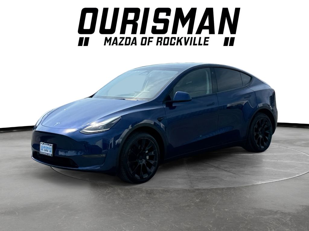 Used 2023 Tesla Model Y Long Range with VIN 7SAYGAEE6PF639894 for sale in Rockville, MD