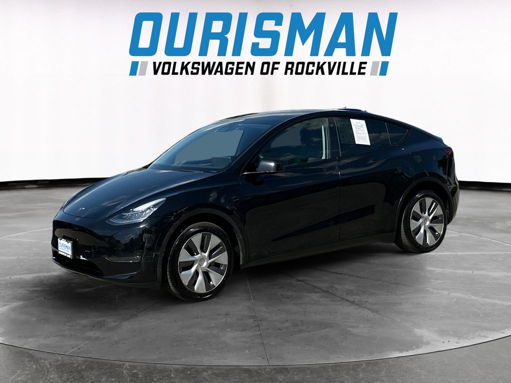 Used 2023 Tesla Model Y Long Range with VIN 7SAYGDEE0PA053349 for sale in Rockville, MD