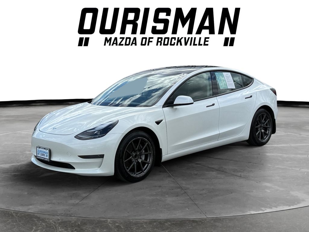 Used 2021 Tesla Model 3 Base with VIN 5YJ3E1EA7MF982154 for sale in Rockville, MD