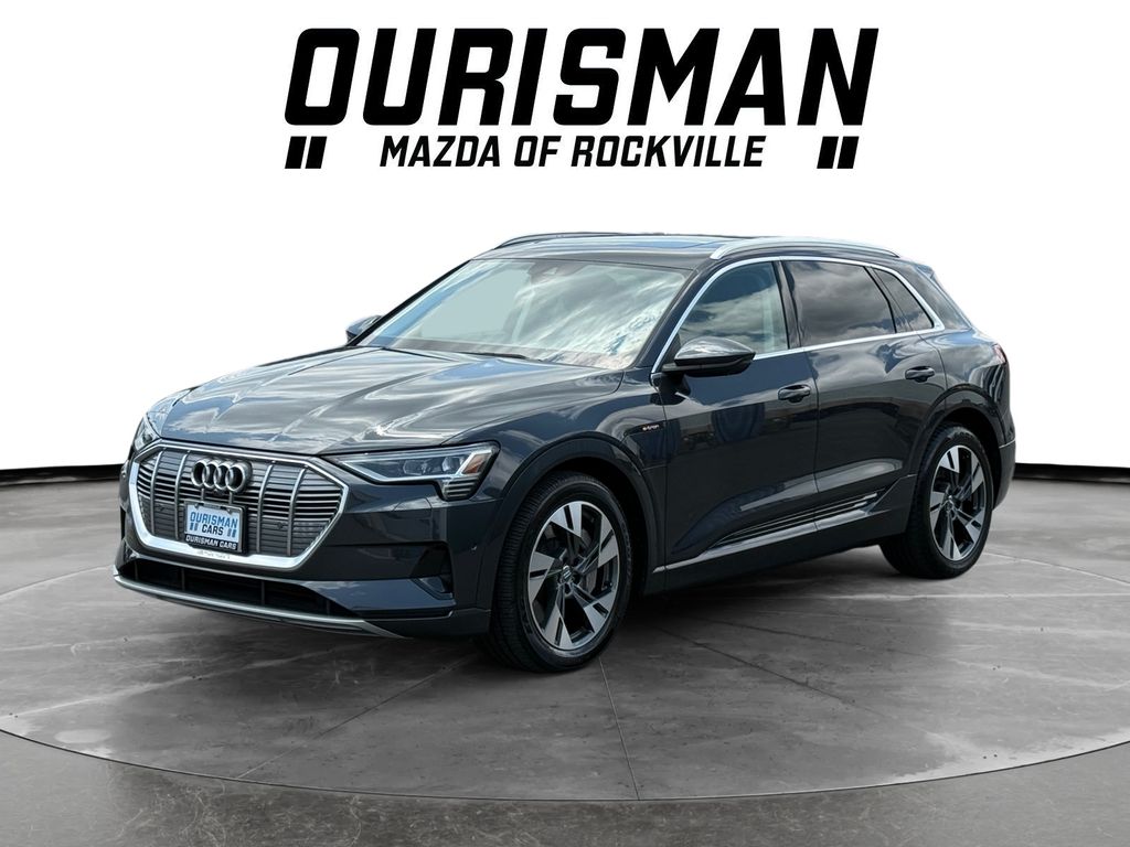 Used 2021 Audi e-tron Premium Plus with VIN WA1LAAGE0MB003597 for sale in Rockville, MD