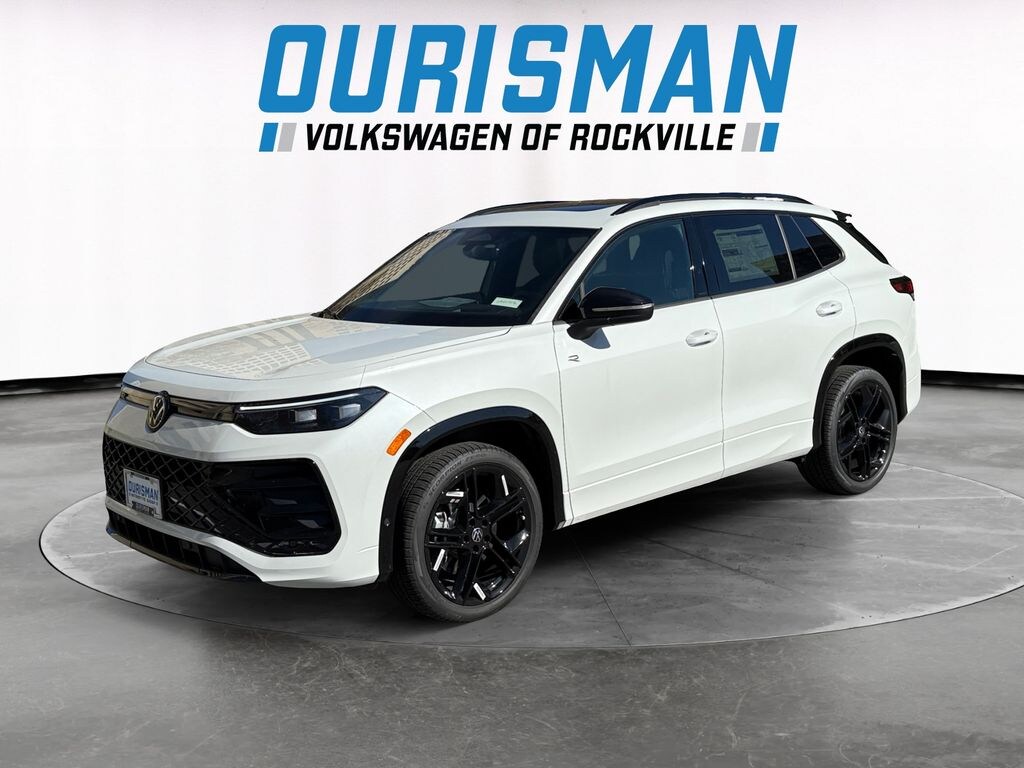New 2025 Volkswagen Tiguan 2.0T SE R-Line Black SUV
