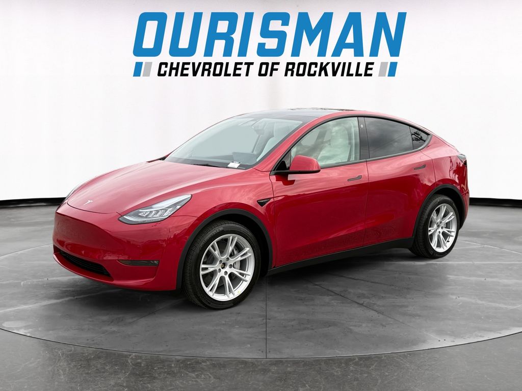 Used 2021 Tesla Model Y Long Range with VIN 5YJYGDEE4MF187227 for sale in Rockville, MD