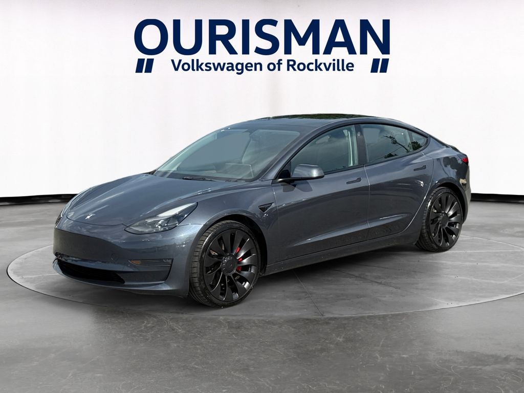 Used 2023 Tesla Model 3 Performance with VIN 5YJ3E1EC8PF497544 for sale in Rockville, MD