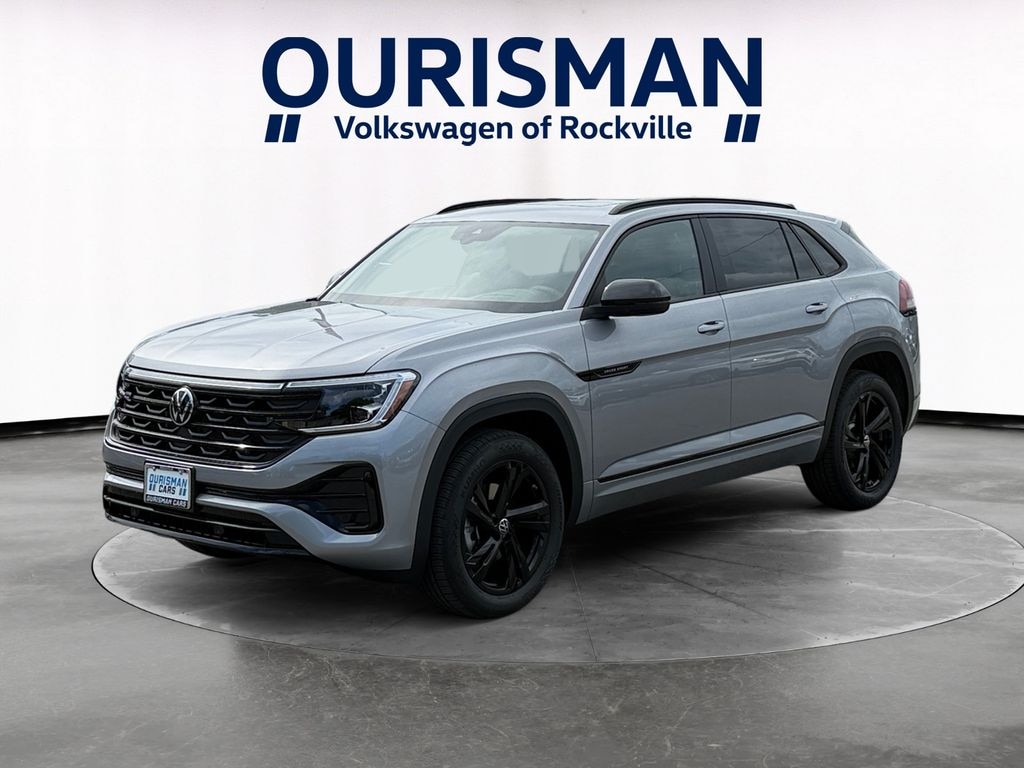 New 2026 Volkswagen Atlas Cross Sport 2.0T SEL R-Line Black SUV