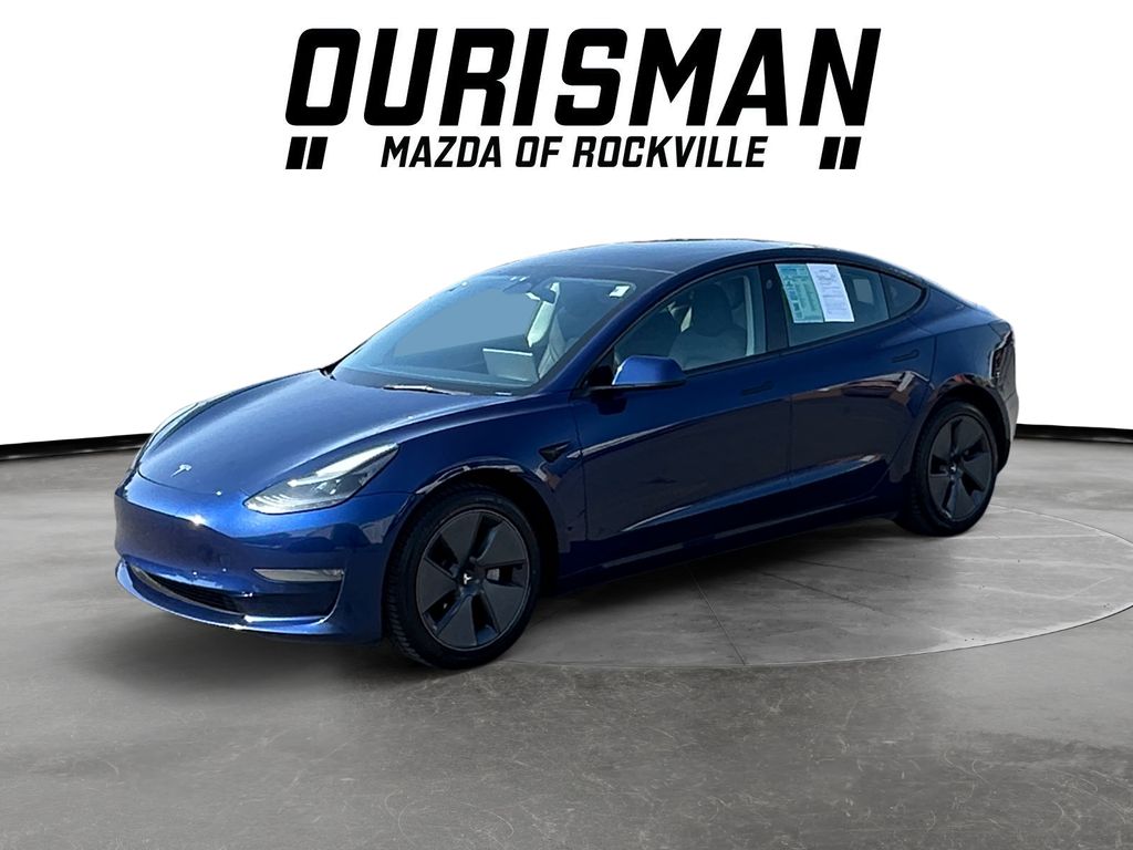 Used 2022 Tesla Model 3 Long Range with VIN 5YJ3E1EB4NF266130 for sale in Rockville, MD