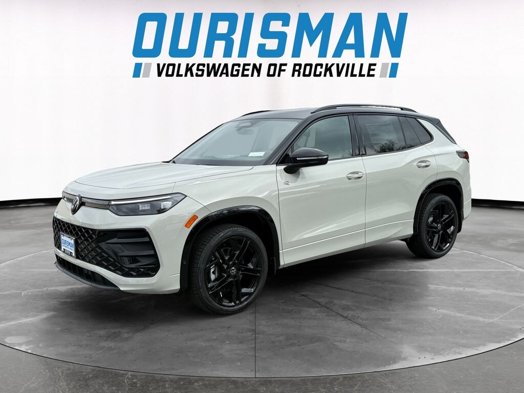 New 2025 Volkswagen Tiguan 2.0T SE R-Line Black SUV