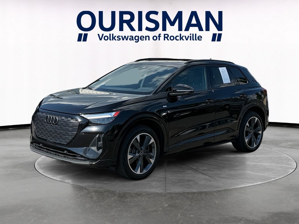 Used 2023 Audi Q4 e-tron Premium Plus with VIN WA1L2BFZ0PP005025 for sale in Rockville, MD