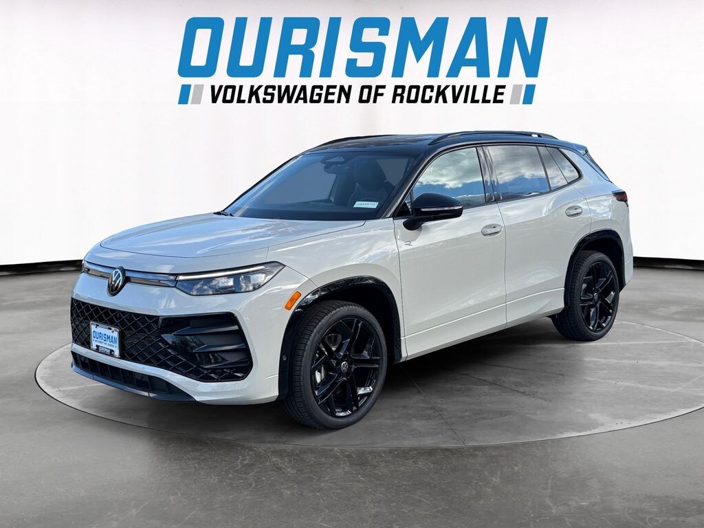 New 2025 Volkswagen Tiguan 2.0T SE R-Line Black SUV