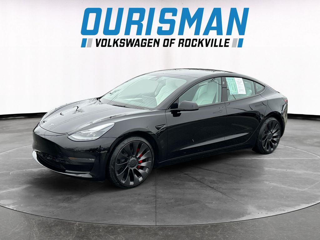 Used 2021 Tesla Model 3 Base with VIN 5YJ3E1EC2MF099371 for sale in Rockville, MD