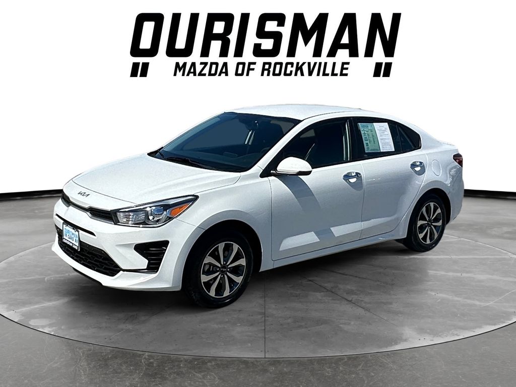 Used 2022 Kia Rio S with VIN 3KPA24AD2NE457835 for sale in Rockville, MD