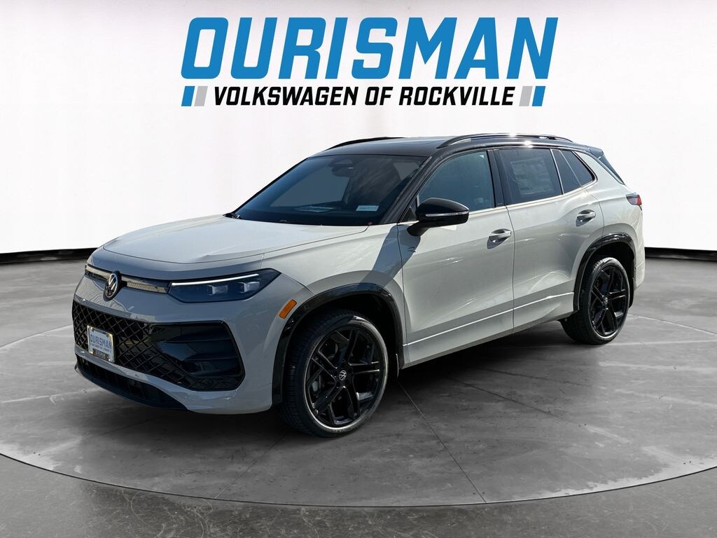 New 2025 Volkswagen Tiguan 2.0T SE R-Line Black SUV