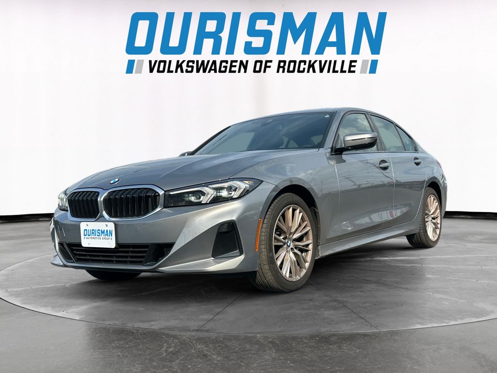 Used 2023 BMW 3 Series 330i with VIN 3MW69FF07P8D12145 for sale in Rockville, MD