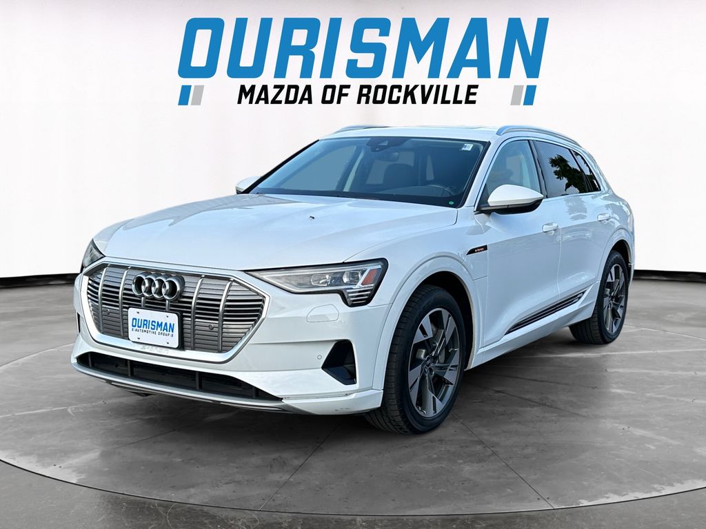 Used 2021 Audi e-tron Premium with VIN WA1AAAGE8MB014936 for sale in Rockville, MD