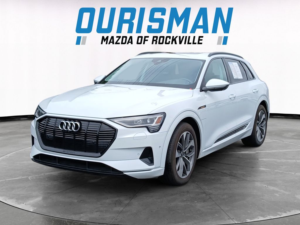 Used 2021 Audi e-tron Premium Plus with VIN WA1LAAGE7MB029405 for sale in Rockville, MD