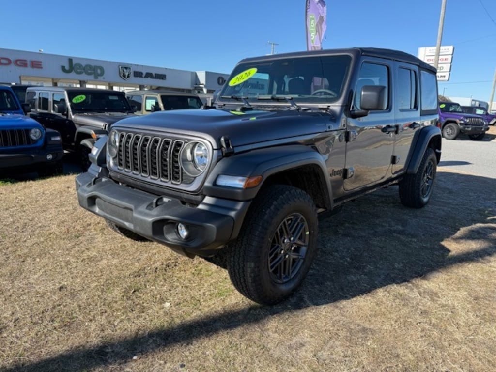New 2026 Jeep Wrangler 4-DOOR SPORT S Sport Utility