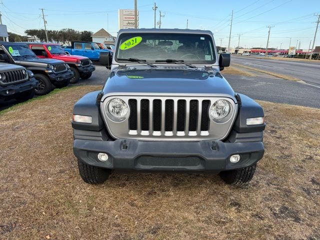 Used 2021 Jeep Wrangler Sport S with VIN 1C4HJXAG1MW646767 for sale in Kill Devil Hills, NC