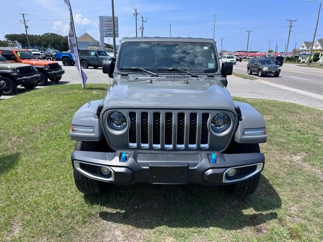 Certified 2023 Jeep Wrangler 4xe Sahara 4XE with VIN 1C4JJXP66PW696052 for sale in Kill Devil Hills, NC