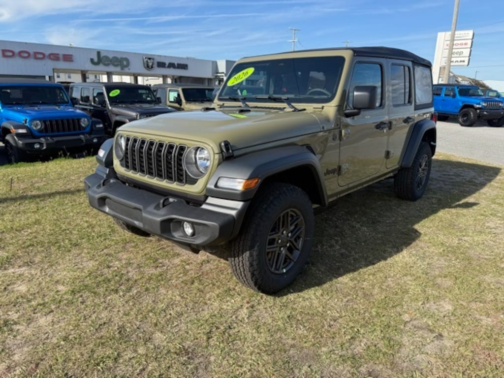 New 2026 Jeep Wrangler 4-DOOR SPORT S Sport Utility