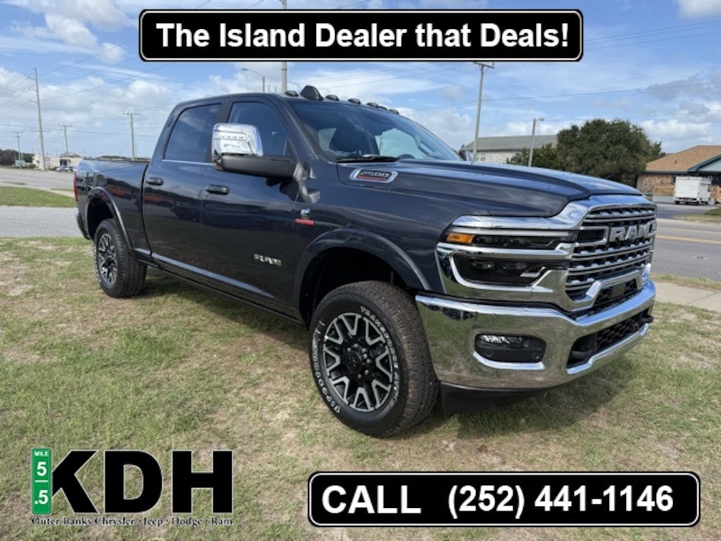 New 2025 Ram 2500 LIMITED LONGHORN CREW CAB 4X4 6'4 BOX Pickup